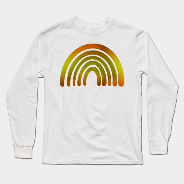 rainbow vibes Long Sleeve T-Shirt by ceklishop